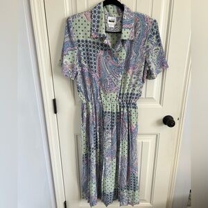 Leslie Fay Vintage Dress Size 14